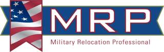 Logo for Military Relocation Program with MR initials.